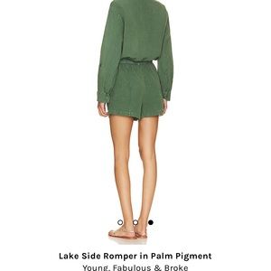 Romper super cute and comfortable, size medium only worn once, like new.